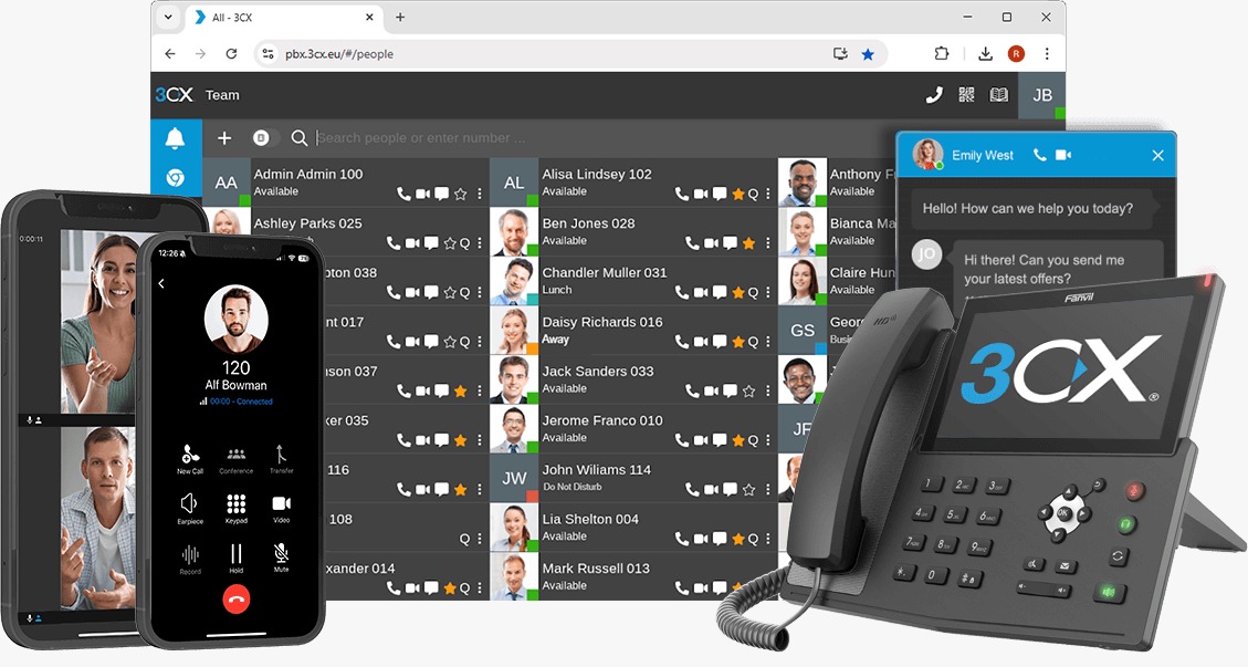 3CX IP Telephony System